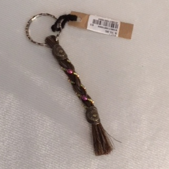 Accessories - Beaded Horsehair Keyring Tassel